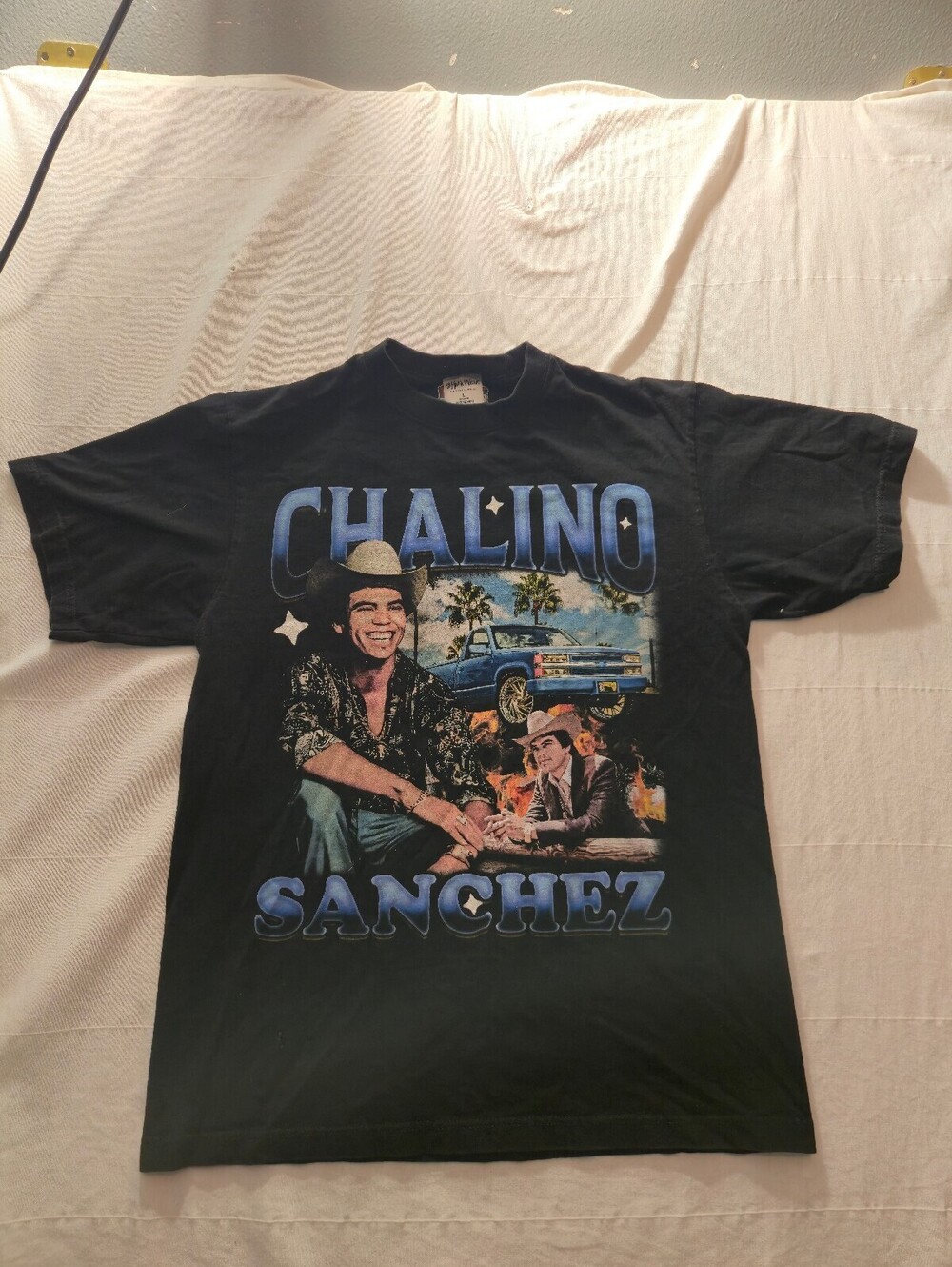 Chalino Sanchez Vintage Graphic T-Shirt Size Large
